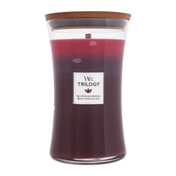 Woodwick Trilogy Sun Ripened Berries dišeča svečka unisex