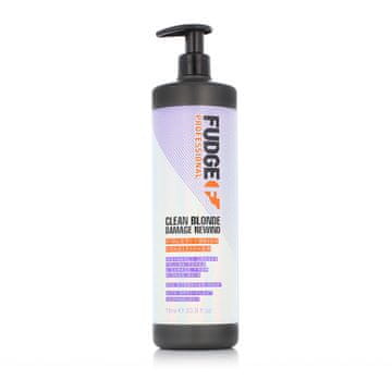 Fudge Professional	 Clean Blonde Damage Rewind Violet-Toning Conditioner balzam za obnovo in sijaj svetlih las