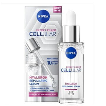 Nivea Cellular Expert Filler (hialuronski obnovitveni serum) 30 ml