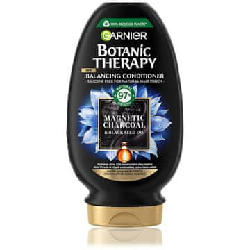 Garnier Vlažilni balzam za mastne lase in suhe konice Botanic Therapy Magnetic Charcoal (Balancing Conditioner) 200 ml