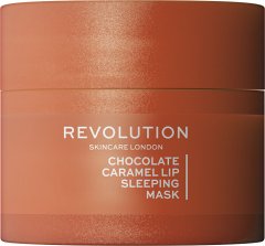 Revolution Skincare Nočna maska za ustnice Chocolate Caramel (maska za spanje za ustnice) 10 g