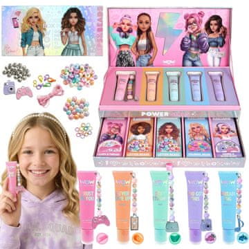 sarcia.eu WOW Generation Komplet glosov za ustnice z obeski, ustvarjalni komplet DIY za deklice v škatlici