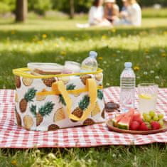 GARDEN LINE termo torba s prostornino 6L in dvema hladilnima vložkoma, izolirana torba za malico