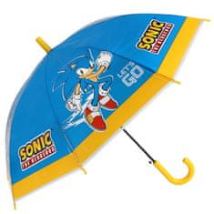 Sonic the Hedgehog SONIC Otroški dežnik za dečka, zložljiv avtomatski dežnik