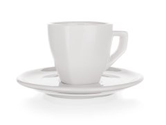 Banquet Garnitura skodelice s podstavkom kvadratna ALBA porcelan, 60ml