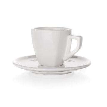 Banquet Garnitura skodelice s podstavkom kvadratna ALBA porcelan, 60ml
