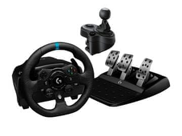 Logitech G923 SE Racing Bundle dirkalni volan s stopalkami in menjalnikom, PS5/PS4/PC (991-000531)