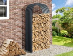 Rojaplast Kovinski Antracitni Kompostnik s Pokrovom 103x40x200cm
