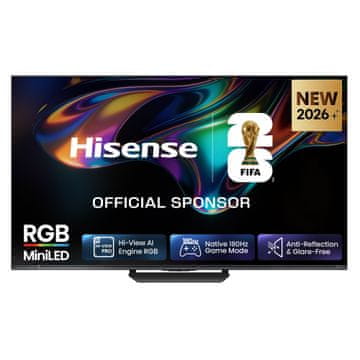 Hisense 65UR8S 4K UHD televizor, VIDAA Smart OS