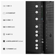 Hisense 65UR8S 4K UHD televizor, VIDAA Smart OS