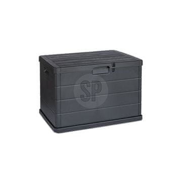 ProGarden PROGARDEN vrtna shranjevalna škatla BETA 170 l, antracitna (76×55×52 cm)