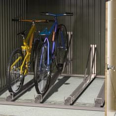 Duramax Duramax kovinska kolesarnica 4,1 m², imitacija lesa, 203×202×163 cm, rjava