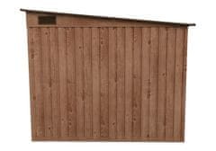 Duramax Duramax kovinska kolesarnica 4,1 m², imitacija lesa, 203×202×163 cm, rjava