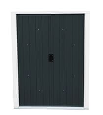 Duramax Duramax Pent Roof ECO kovinska vrtna lopa 2,5 m² z talnimi profili, antracit