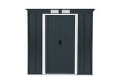 Duramax Duramax Pent Roof ECO kovinska vrtna lopa 2,5 m² z talnimi profili, antracit