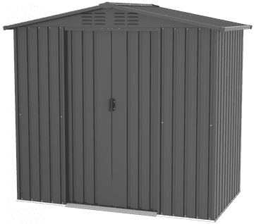 Tepro Flex Shed M vrtna hišica iz jekla, antracit 202×119×183 cm