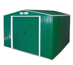 Duramax Duramax Colossus ECO kovinska vrtna hiška 7,8 m², zelena (321×242×196 cm)