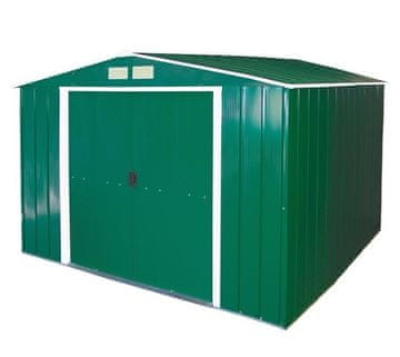 Duramax Duramax Colossus ECO kovinska vrtna hiška 7,8 m², zelena (321×242×196 cm)