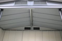 Duramax Duramax Riverton TOP kovinska vrtna lopa 2,5 m² s talnim okvirjem, antracit