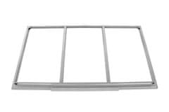 Duramax Duramax Riverton TOP kovinska vrtna lopa 2,5 m² s talnim okvirjem, antracit