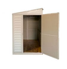 Duramax Duramax SideMate vinilna vrtna lopa 123×242×187,5 cm, bež