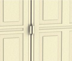 Duramax Duramax DuraMate vrtna lopa 240×242×186 cm, vinil, bež, s talnim okvirjem