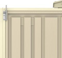 Duramax Duramax DuraMate vrtna lopa 240×242×186 cm, vinil, bež, s talnim okvirjem