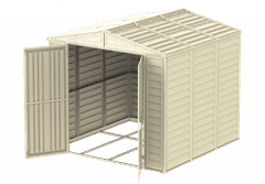 Duramax Duramax DuraMate vrtna lopa 240×242×186 cm, vinil, bež, s talnim okvirjem