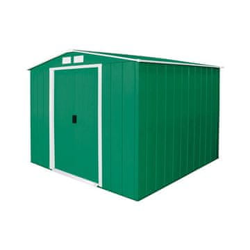 Duramax Titan ECO XL kovinska vrtna hišica 6,35 m², zelena