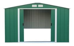 Duramax Duramax Colossus ECO XXL kovinska vrtna hišica 11,6 m², zelena, 322x363x196 cm