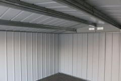 Duramax Duramax Colossus ECO XXL kovinska vrtna hišica 11,6 m², zelena, 322x363x196 cm