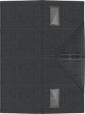 Duramax Duramax Apex Pro vinilna vrtna hišica 7,6 m² s talnim okvirjem, siva/antracitna