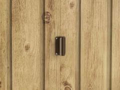 Duramax Duramax Riverton TOP kovinska vrtna lopa 2,5 m², hrastov dekor + talni profili