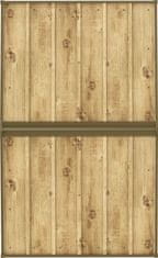 Duramax Duramax Riverton TOP kovinska vrtna lopa 2,5 m², hrastov dekor + talni profili