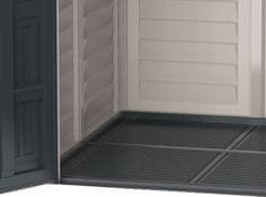 Duramax Duramax EverMore vrtna hišica 1,9 m² z talnim okvirjem, vinil, siva/antracit