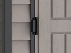 Duramax Duramax EverMore vrtna hišica 1,9 m² z talnim okvirjem, vinil, siva/antracit