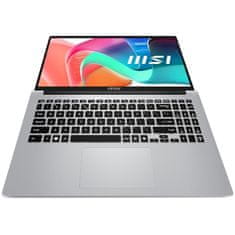 Prenosnik Modern 15 F1MG-652XHR Intel Core 7 / 16GB / 512GB SSD / 15.6" FHD IPS-level / Intel Graphics / Windows 11 Home / srebrni