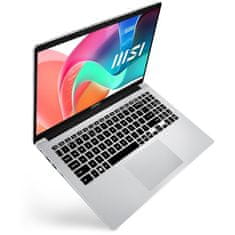 Prenosnik Modern 15 F1MG-652XHR Intel Core 7 / 16GB / 512GB SSD / 15.6" FHD IPS-level / Intel Graphics / Windows 11 Home / srebrni