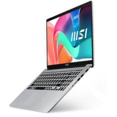 Prenosnik Modern 15 F1MG-652XHR Intel Core 7 / 16GB / 512GB SSD / 15.6" FHD IPS-level / Intel Graphics / Windows 11 Home / srebrni