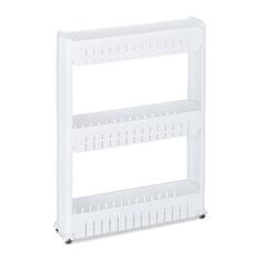 Northio Ozek voziček s 3 policami in kolesi iz plastike in kovine