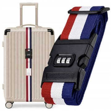 Korbi Korbi varnostni pas za kovček s šifro