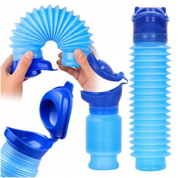 Korbi Zložljiva potovalna urinska steklenica 750 ml