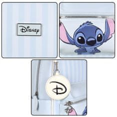 Disney DISNEY Stitch mladinski nahrbtnik iz eko usnja, prostoren ženski mestni nahrbtnik 24x10x34cm