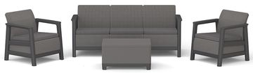 KETER vrtna garnitura Scandi Linea, antracit (270923)