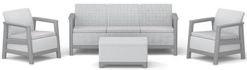 KETER vrtna garnitura Scandi Linea, svetlo siva (264041)