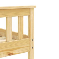 eoshop Masivna borova zakonska postelja TORINO 180x200, lakirana, z letvenim dnom