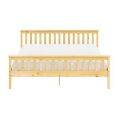 eoshop Masivna borova zakonska postelja TORINO 180x200, lakirana, z letvenim dnom