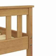 eoshop Dvoposteljna postelja TORINO 180x200 cm, masivni bor, voskana, letveno dno