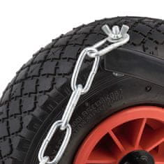 Northix Transportni kovinski voziček za plinske jeklenke z verigo