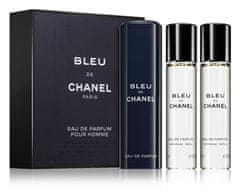 Chanel Bleu De - EDP 20 ml (steklenička za ponovno polnjenje) + polnilo 2 x 20 ml